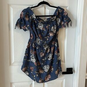 Strapless Mini Sun Dress